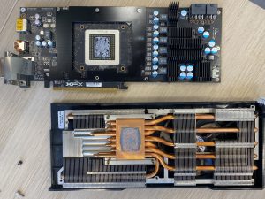 sostituzione pad e pasta termica per questa scheda video gaming